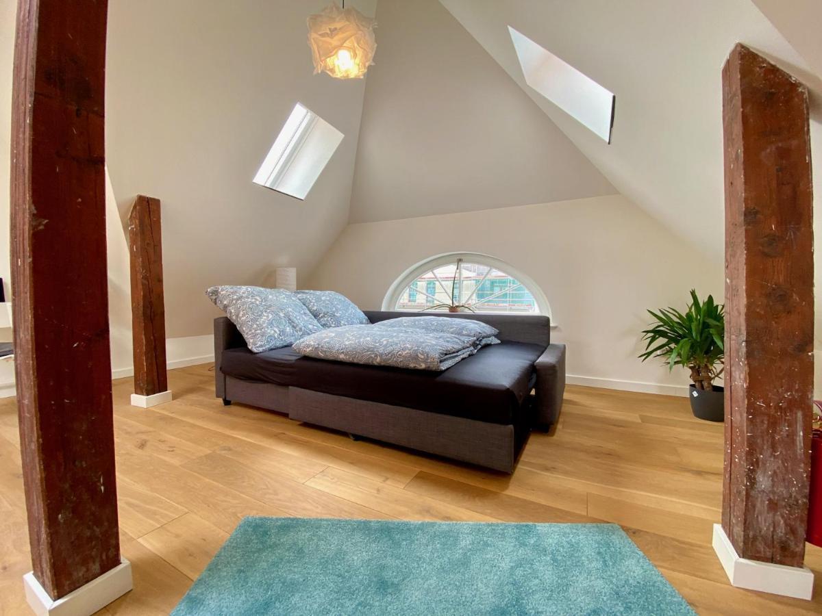 Woelkchen - Wohnung Mit Balkon, Holzdielen & Tv Bremerhaven Esterno foto