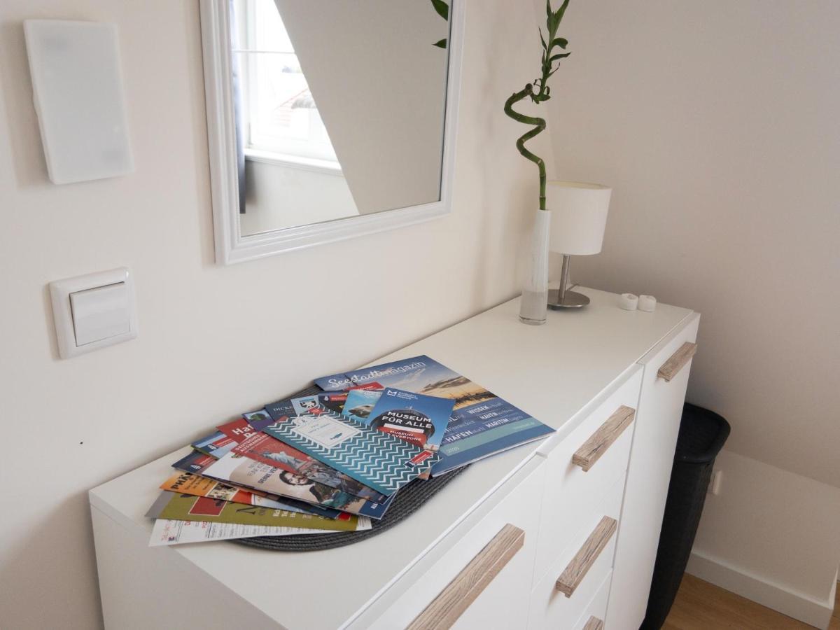 Woelkchen - Wohnung Mit Balkon, Holzdielen & Tv Bremerhaven Esterno foto
