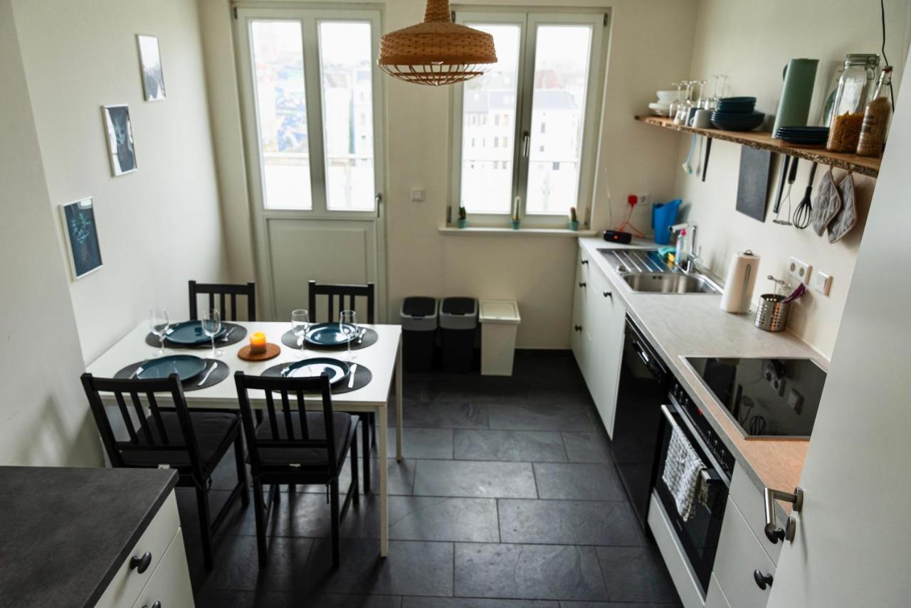Woelkchen - Wohnung Mit Balkon, Holzdielen & Tv Bremerhaven Esterno foto