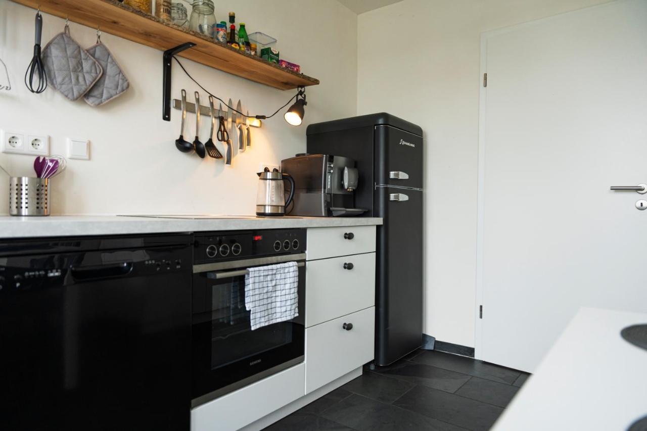 Woelkchen - Wohnung Mit Balkon, Holzdielen & Tv Bremerhaven Esterno foto